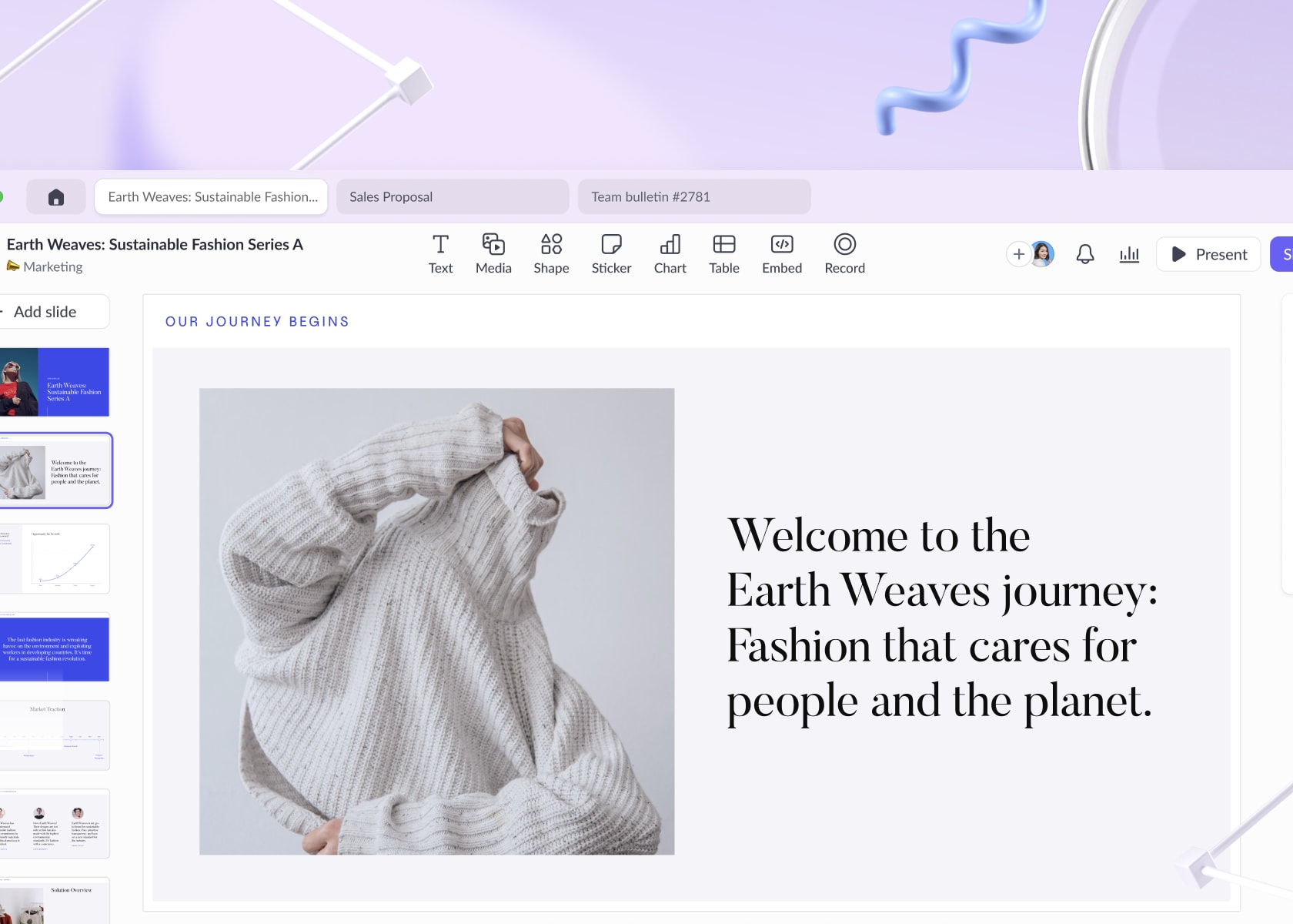 PITCH PIT AND SHOWCASE PRESENTATION visual data 5